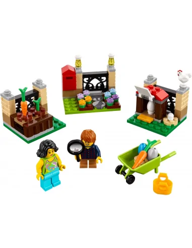 LEGO Seasonal, Pogoń za jajkiem wielkanocnym, zestaw klocków, 40237