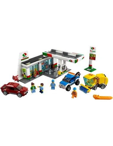 LEGO City, Stacja paliw, zestaw klocków, 60132