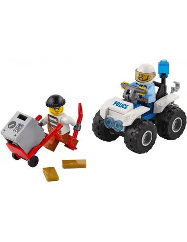 LEGO City, Pościg motocyklem, zestaw klocków, 60135