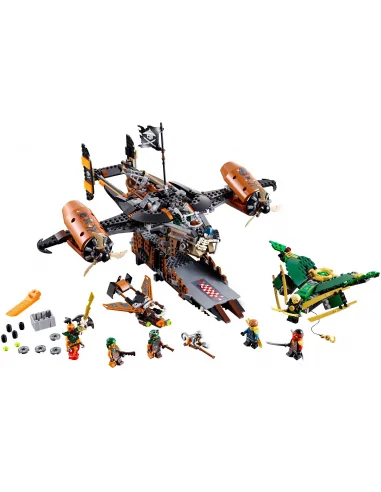 LEGO Ninjago, Twierdza Nieszczęścia, zestaw klocków, 70605