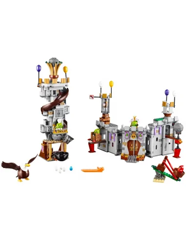 LEGO Angry Birds, Zamek świńskiego króla, zestaw klocków, 75826