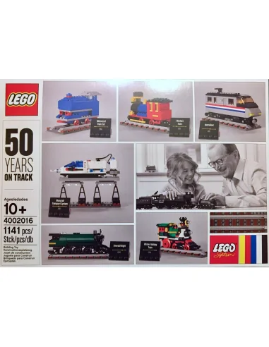 LEGO Creator, 50 Years On Track, zestaw klocków, 4002016