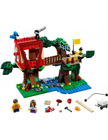 LEGO Creator, Przygody w domku na drzewie, zestaw klocków, 31053