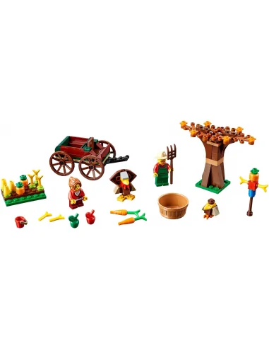 LEGO Seasonal, Plony na Święto Dziękczynienia, zestaw klocków, 40261