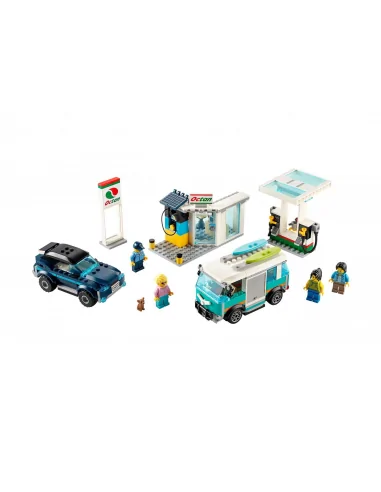 LEGO City, Stacja benzynowa, zestaw klocków, 60257