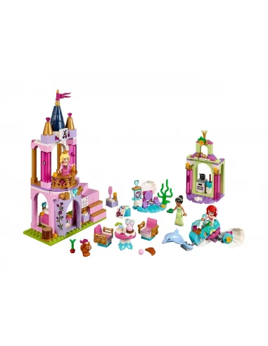 LEGO Disney, Królewskie przyjęcie Arielki, Aurory i Tiany, zestaw klocków, 41162