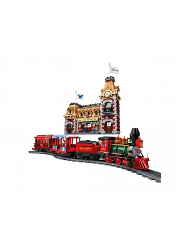 LEGO Disney, Pociąg i dworzec Disney, zestaw klocków, 71044