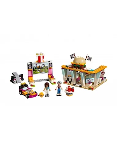 LEGO Friends, Wyścigowa restauracja, zestaw klocków, 41349