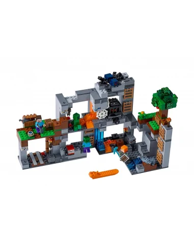 LEGO Minecraft, Przygody na skale macierzystej, zestaw klocków, 21147