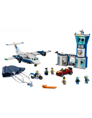 LEGO City, Baza policji powietrznej, zestaw klocków, 60210