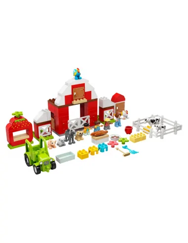 LEGO Duplo, Stodoła, traktor i zwierzęta gospodarskie, zestaw klocków, 10952