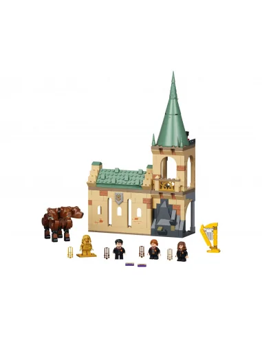 LEGO Harry Potter, Hogwart: spotkanie z Puszkiem, zestaw klocków, 76387