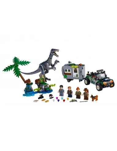 LEGO Jurassic World, Starcie z barionyksem: poszukiwanie skarbów, zestaw klocków, 75935