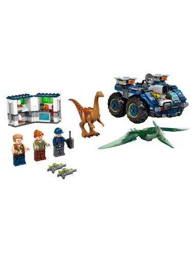 LEGO Jurassic World, Gallimim i pteranodon: ucieczka, zestaw klocków, 75940