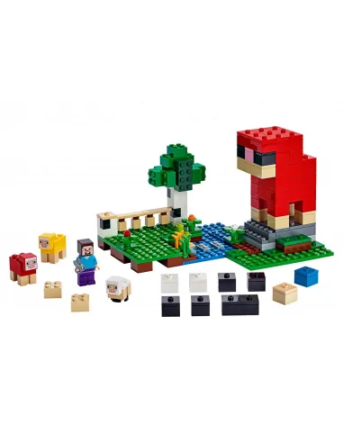 LEGO Minecraft, Hodowla owiec, zestaw klocków, 21153