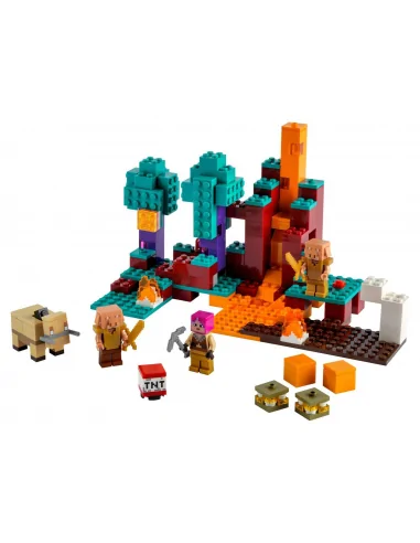 LEGO Minecraft, Spaczony las, zestaw klocków, 21168