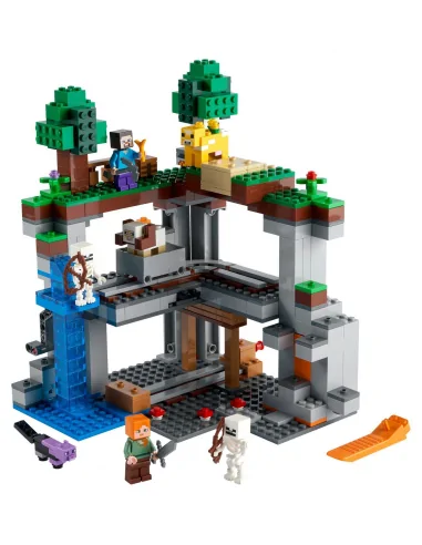 LEGO Minecraft, Pierwsza przygoda, zestaw klocków, 21169