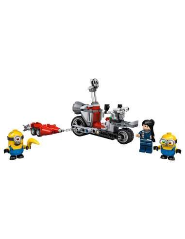 LEGO Minions, Niepowstrzymany motocykl ucieka, zestaw klocków, 75549