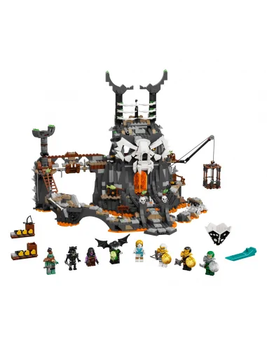 LEGO Ninjago, Lochy Szkieletowego Czarownika, zestaw klocków, 71722