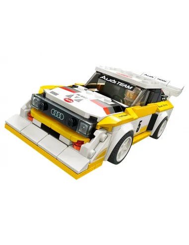 LEGO Speed Champions, 1985 Audi Sport quattro S1, zestaw klocków, 76897