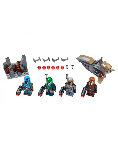 LEGO Star Wars, Zestaw bojowy Mandalorianina, zestaw klocków, 75267