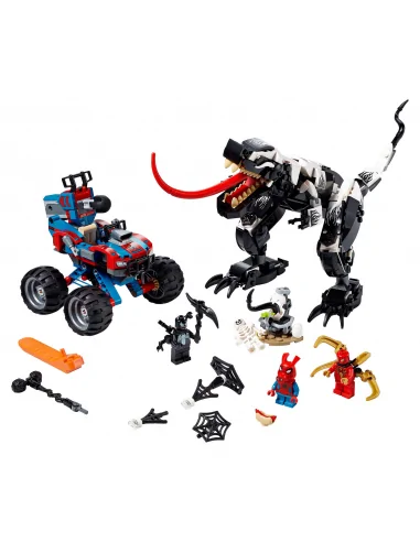 LEGO Super Heroes, Marvel Spider-Man Starcie z Venomozaurem, zestaw klocków, 76151
