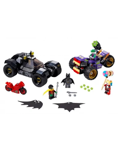 LEGO Super Heroes, DC Comics Super Heroes Trójkołowy motocykl Jokera, zestaw klocków, 76159