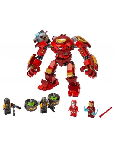 LEGO Super Heroes, Marvel Avengers Hulkbuster Iron Mana kontra agenci A.I.M., zestaw klocków, 76164