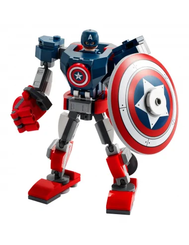 LEGO Super Heroes, Marvel Avengers Opancerzony mech Kapitana Ameryki, zestaw klocków, 76168