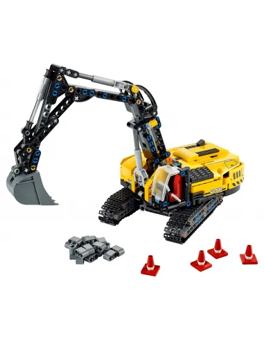 LEGO Technic, Wytrzymała koparka, zestaw klocków, 42121