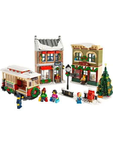 LEGO Creator, Świąteczna główna ulica, zestaw klocków, 10308