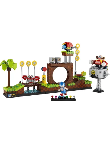 LEGO Ideas, Sonic the Hedgehog – Green Hill Zone, zestaw klocków, 21331