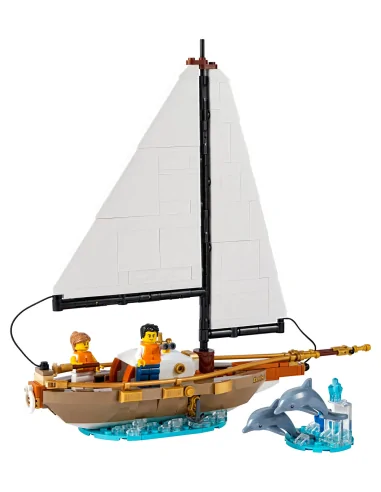 LEGO Ideas, Przygoda na żaglowcu, zestaw klocków, 40487