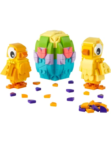 LEGO Seasonal, Kurczaczki wielkanocne, zestaw klocków, 40527