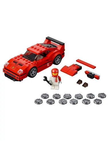 LEGO Speed Champions, Ferrari F40 Competizione, zestaw klocków, 75890